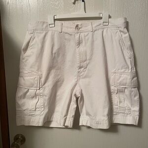 Vintage Polo Ralph Lauren Polo 67 Chino White Cargo Shorts Men’s SZ 40